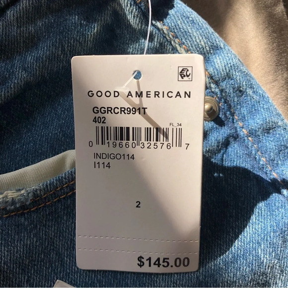 NWT Good American High Rise Jeans 26 - Picture 10 of 10